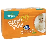 Подгузники "Pampers Sleep & Play", 11-25 кг, 42 шт артикул 7061a.