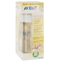 Бутылочка для кормления "Avent", износостойкая, 330 мл, от 3 месяцев артикул 7160a.