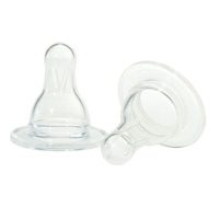 Набор силиконовых сосок "Dr Brown's" для недоношенных детей, для бутылочек со стандартным горлом, 2 шт артикул 7175a.