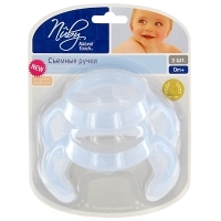 Съемные ручки для бутылочек и поильников Nuby "Natural Touch", от 0 месяцев, 2 шт артикул 7188a.