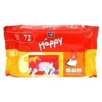 Влажные салфетки "Bella baby Happy", с витамином E, 72 шт артикул 7075a.